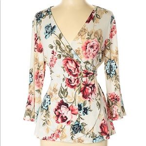 Honeyme Faux Wrap atop